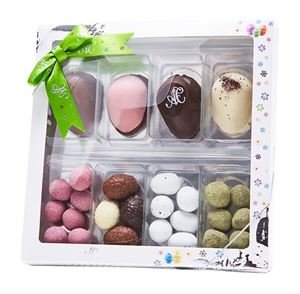 Marcipanæg og Dragée i påskeæske fra Aalborg Chokoladen 240g 